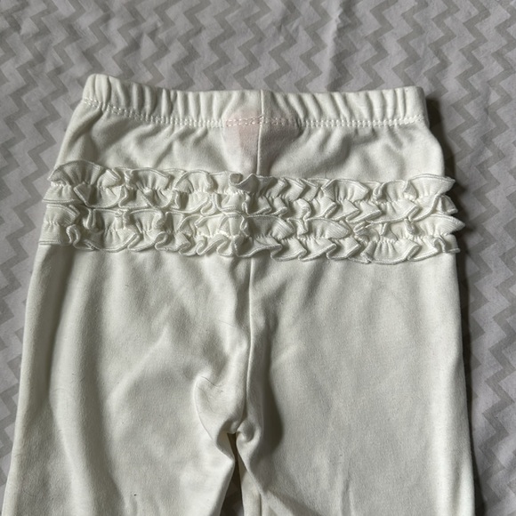 Baby Girls 18M Long Sleeve Ruffled Fleece Sweatshirt & Matching Jogger Pant Set - Picture 9 of 12